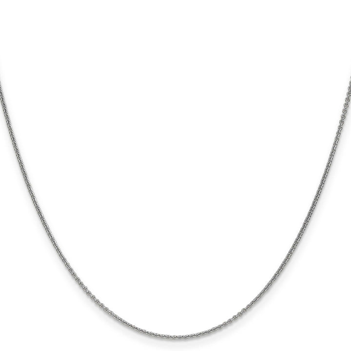 Lovely Rita's Chains Leslie 14K White Gold 1.1 mm Round Cable Chain