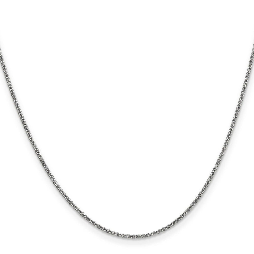 Lovely Rita's Chains Leslie 14K White Gold 1.4 mm Round Cable Chain
