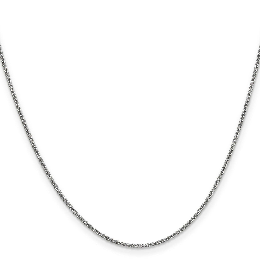 Lovely Rita's Chains Leslie 14K White Gold 1.6 mm Round Cable Chain
