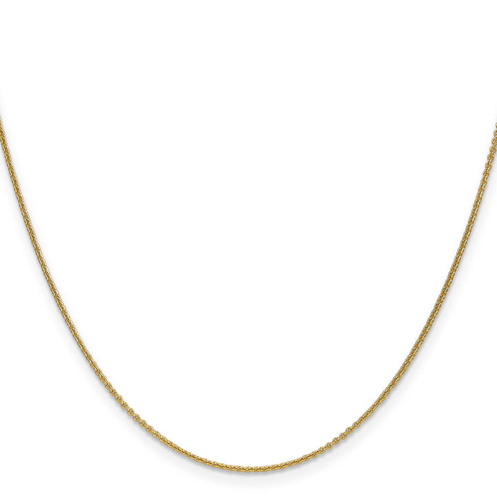 Lovely Rita's Chains Leslie 14k Yellow Gold 1.1 mm Round Cable Chain