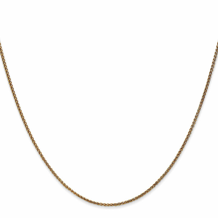 Lovely Rita's Chains Leslie 14k Yellow Gold 1.2mm D.C Spiga Chain