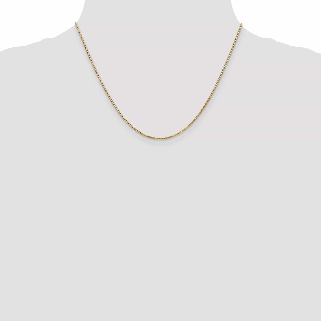 Lovely Rita's Chains Leslie 14k Yellow Gold 1.3 mm Medium Box Chain