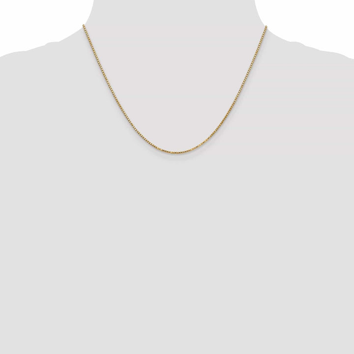 Lovely Rita's Chains Leslie 14k Yellow Gold 1.3 mm Medium Box Chain