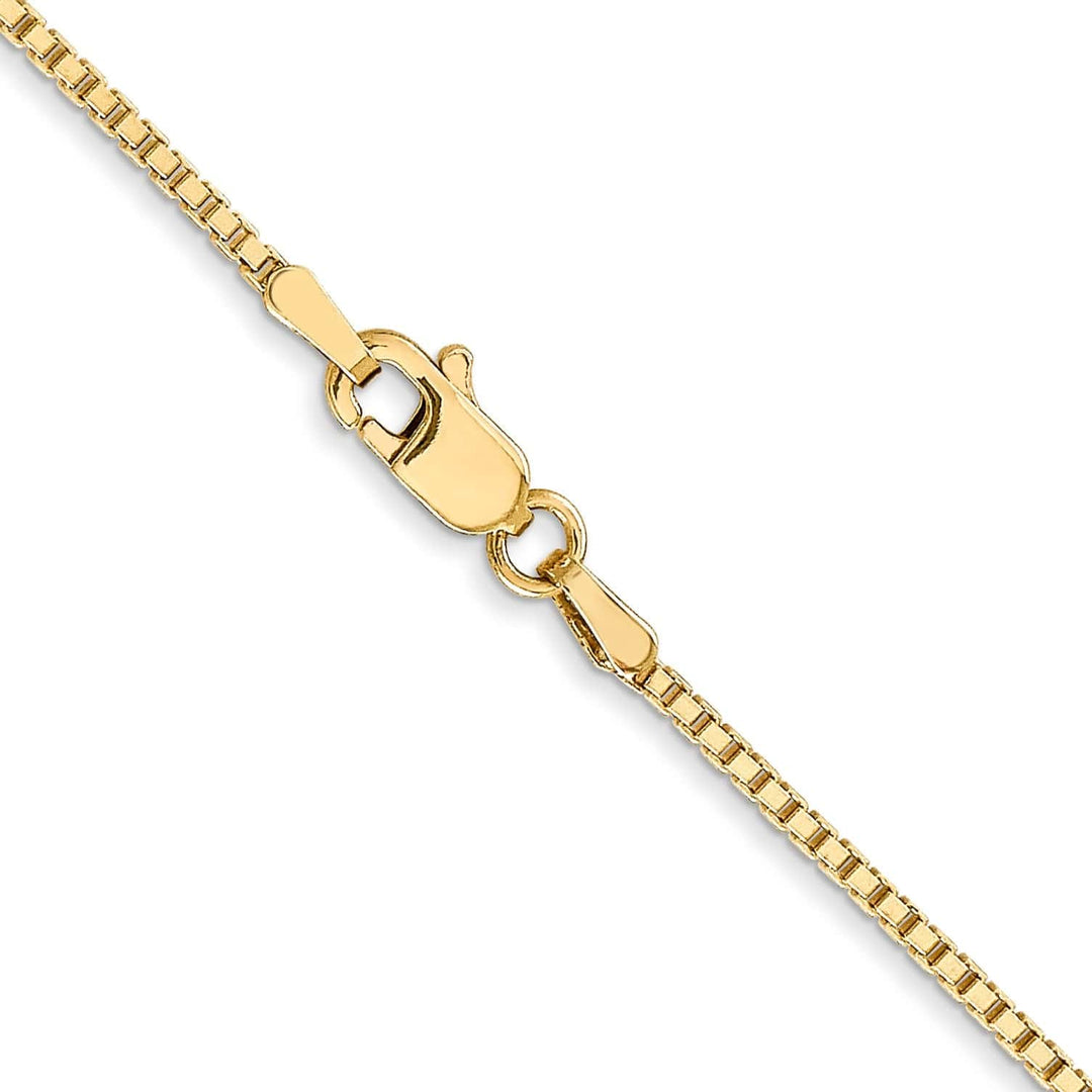 Lovely Rita's Chains Leslie 14k Yellow Gold 1.3 mm Medium Box Chain