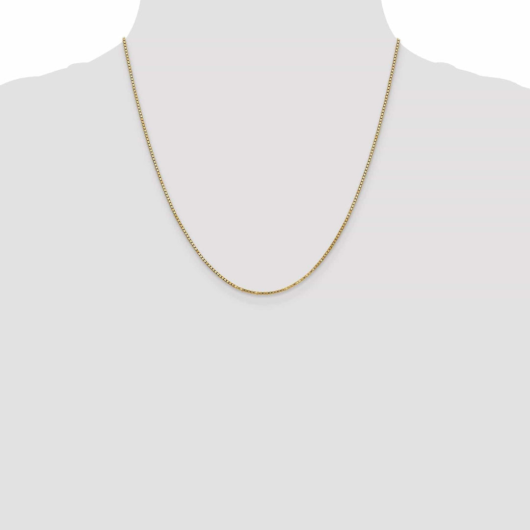 Lovely Rita's Chains Leslie 14k Yellow Gold 1.3 mm Medium Box Chain
