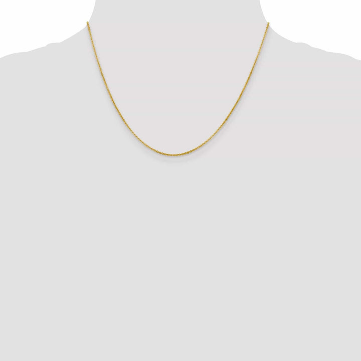 Lovely Rita's Chains Leslie 14k Yellow Gold 1.4 mm Flat Cable Chain
