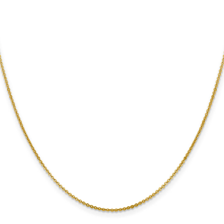 Lovely Rita's Chains Leslie 14k Yellow Gold 1.4 mm Flat Cable Chain