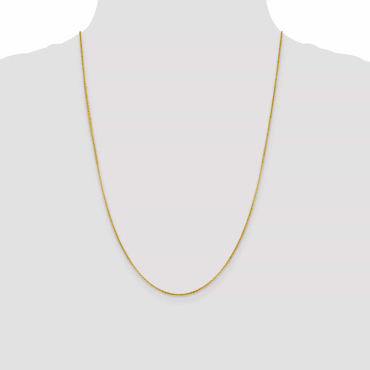 Lovely Rita's Chains Leslie 14k Yellow Gold 1.4 mm Flat Cable Chain