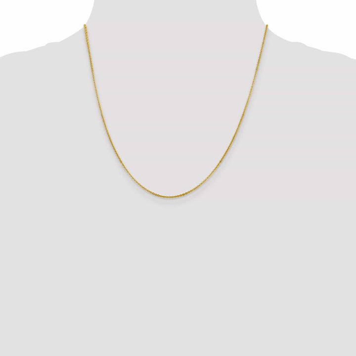 Lovely Rita's Chains Leslie 14k Yellow Gold 1.4 mm Flat Cable Chain