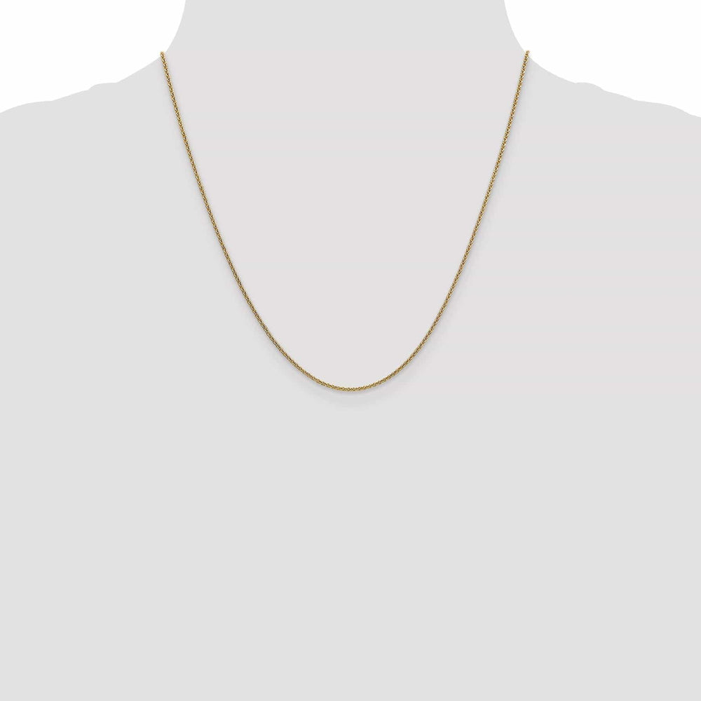 Lovely Rita's Chains Leslie 14k Yellow Gold 1.6 mm Round Cable Chain