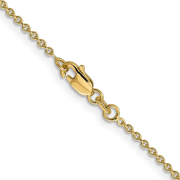 Lovely Rita's Chains Leslie 14k Yellow Gold 1.8 mm Round Cable Chain