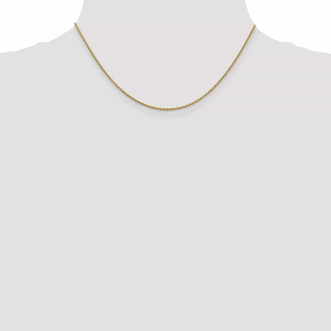 Lovely Rita's Chains Leslie 14k Yellow Gold 1.8 mm Round Cable Chain