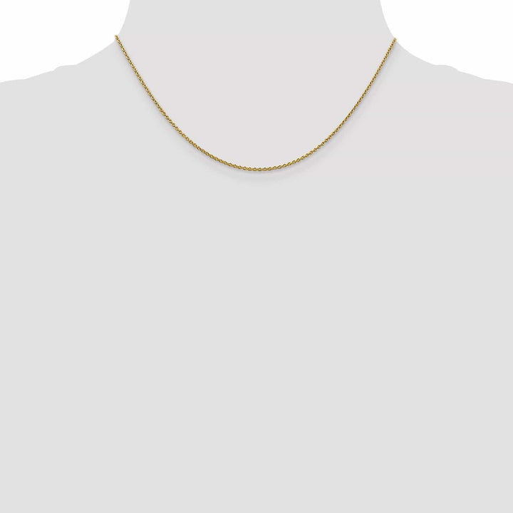 Lovely Rita's Chains Leslie 14k Yellow Gold 1.8 mm Round Cable Chain