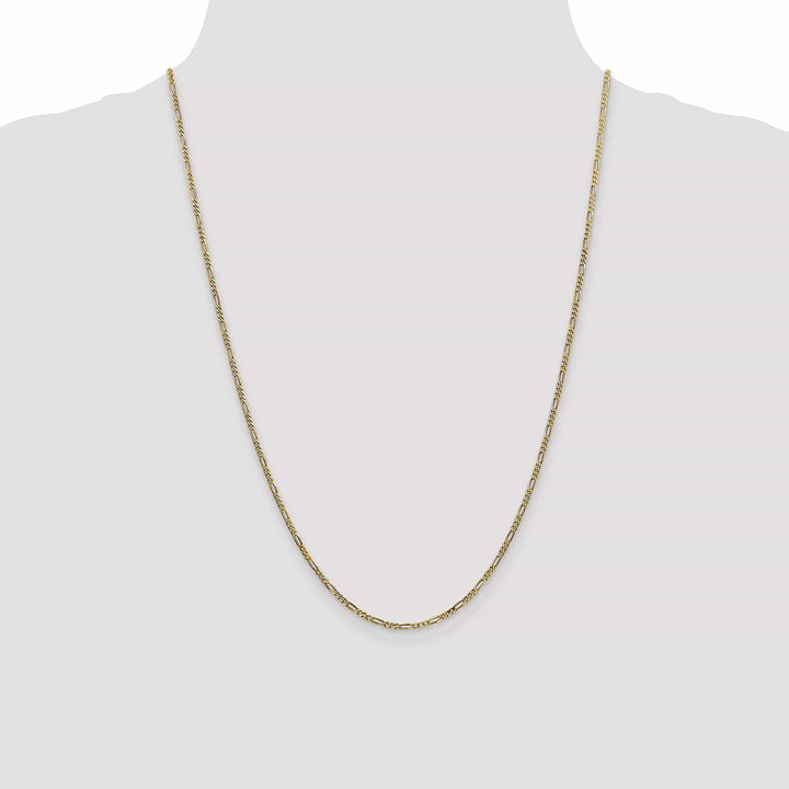 Lovely Rita's Chains Leslie 14k Yellow Gold 1.80mm Flat Figaro Chain