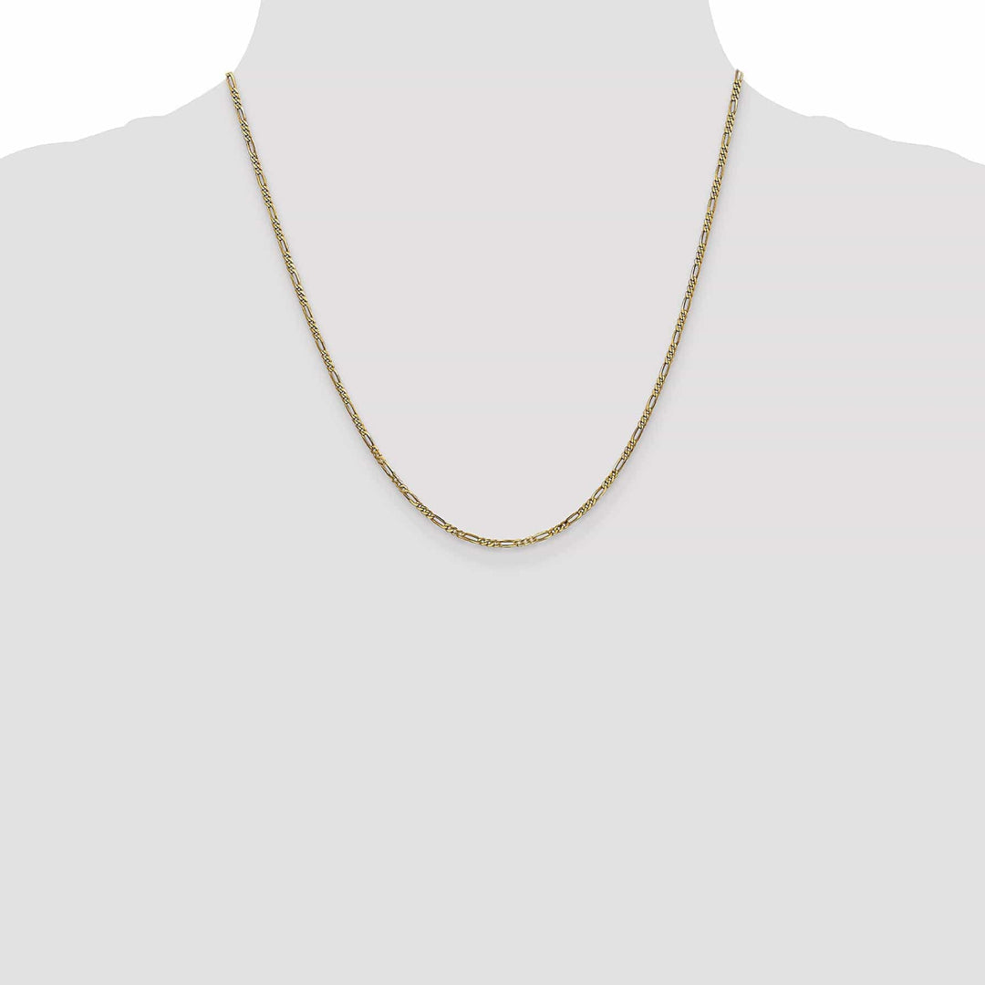 Lovely Rita's Chains Leslie 14k Yellow Gold 1.80mm Flat Figaro Chain