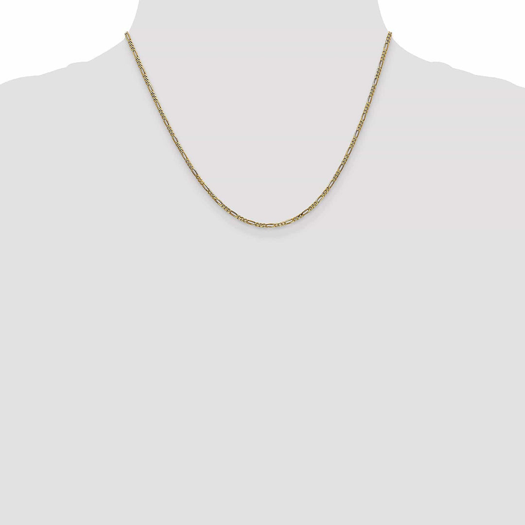 Lovely Rita's Chains Leslie 14k Yellow Gold 1.80mm Flat Figaro Chain