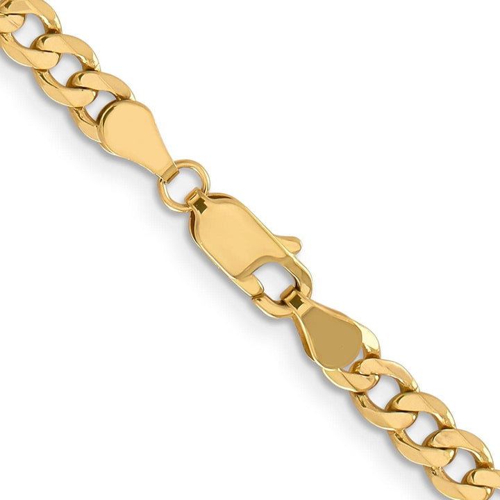 Lovely Rita's Chains Leslie 14k Yellow Gold 4.75mm Flat Figaro Chain