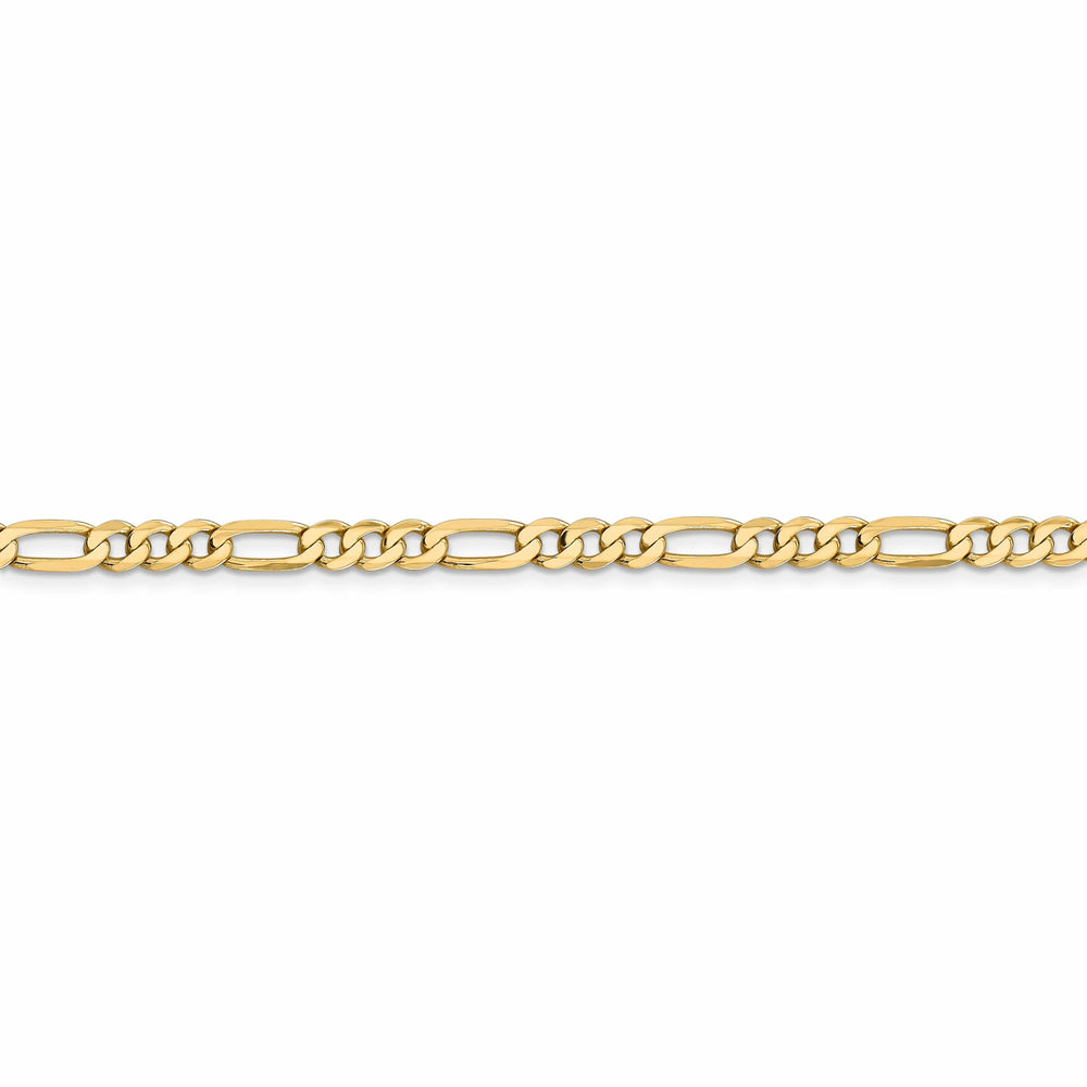 Lovely Rita's Chains Leslie 14k Yellow Gold 4.75mm Flat Figaro Chain
