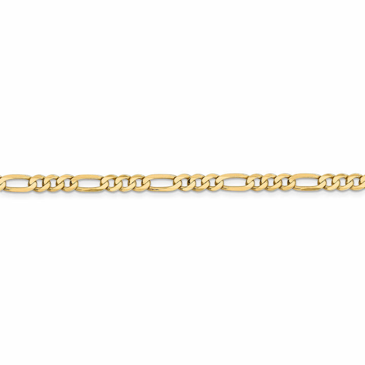Lovely Rita's Chains Leslie 14k Yellow Gold 4.75mm Flat Figaro Chain