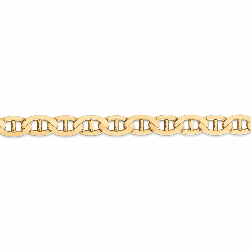 Lovely Rita's Chains Leslie 14k Yellow Gold 7mm Concave Anchor Chain