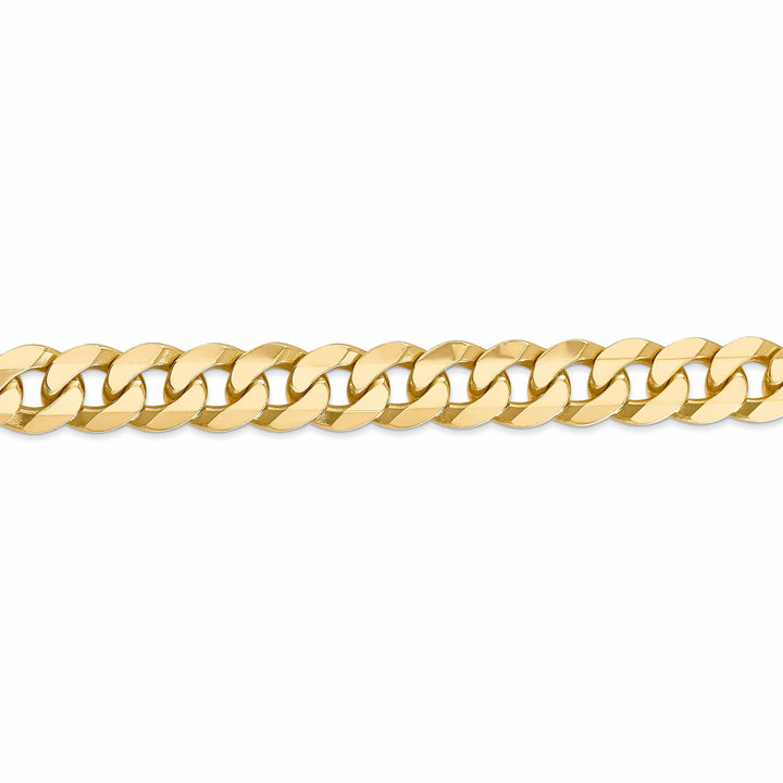 Lovely Rita's Chains Leslie 14k Yellow Gold 9.5mm Beveled Curb Chain