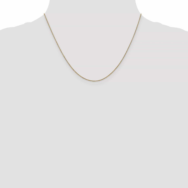 Lovely Rita's Chains Leslie 14k Yellow Gold .9 mm Round Cable Chain