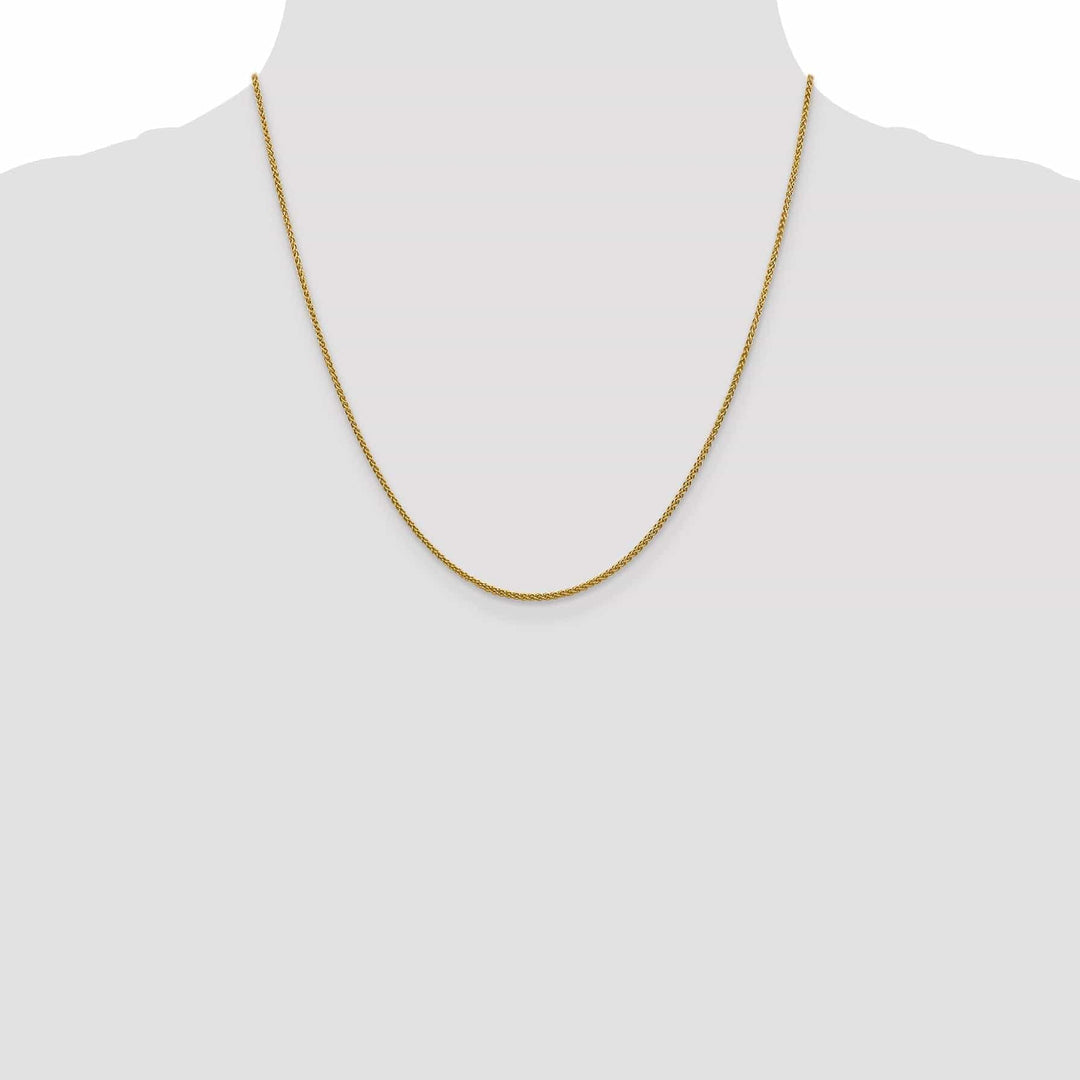 Lovely Rita's Chains Leslies 14k Yellow Gold 1.5mm Spiga Wheat Chain