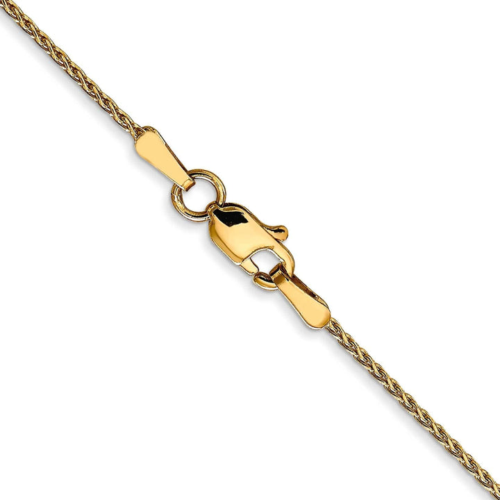 Lovely Rita's Chains Leslies 14k Yellow Gold Diamond Cut Wheat Chain