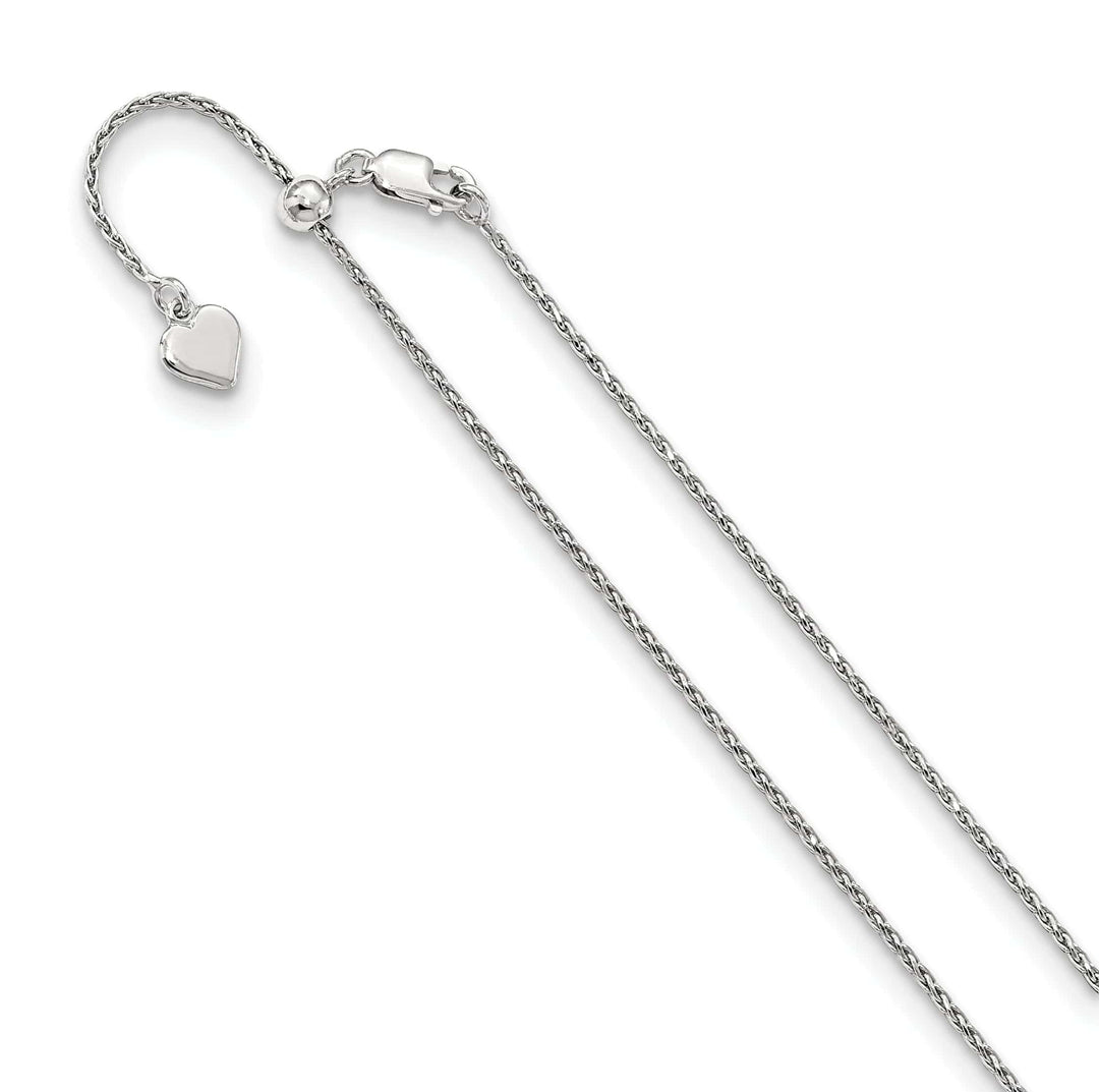 Lovely Rita's Chains Silver 1.1 m D.C 22 inch Adjustable Spiga Chain