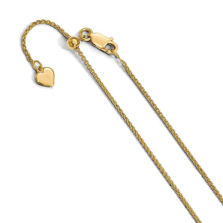 Lovely Rita's Chains Silver 1.2 m Gold-plated Adjustable Wheat Chain