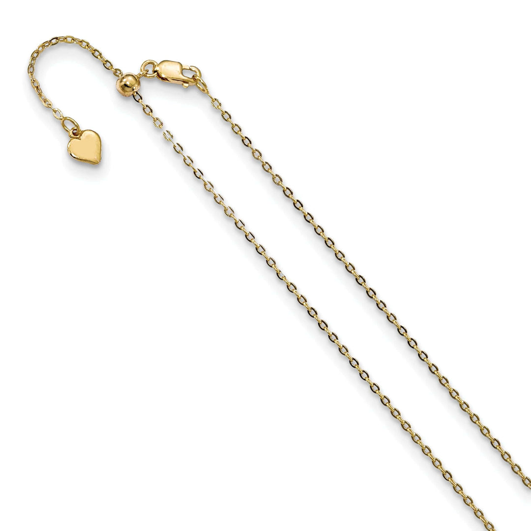 Lovely Rita's Chains Silver 1.4 m Gold-plated Adjustable Cable Chain