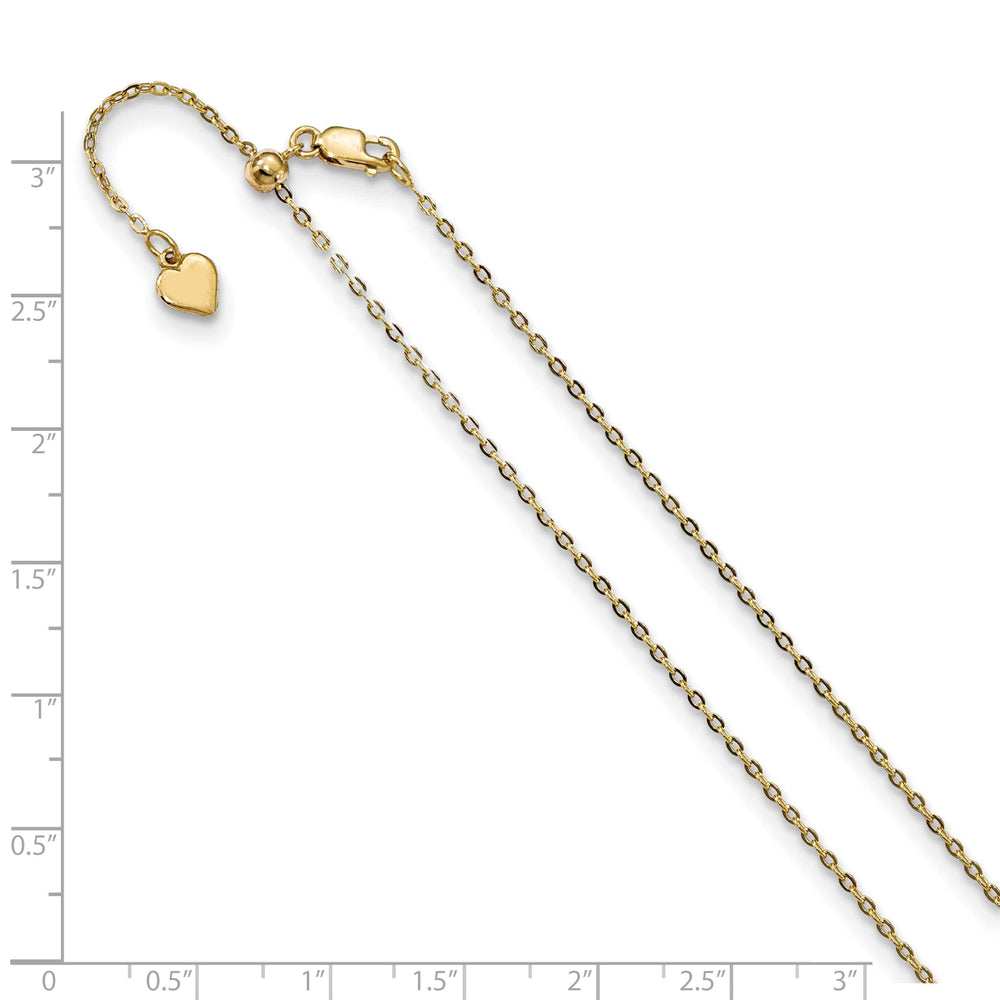 Lovely Rita's Chains Silver 1.4 m Gold-plated Adjustable Cable Chain