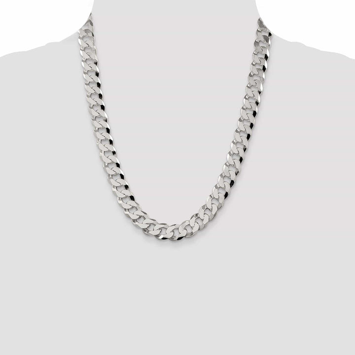 Lovely Rita's Chains Silver 12.30-mm Solid Beveled Link Curb Chain