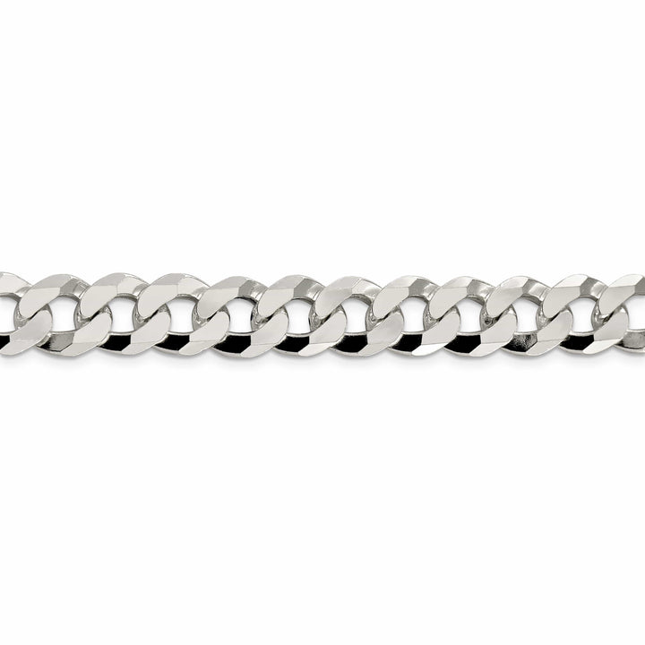 Lovely Rita's Chains Silver 12.30-mm Solid Beveled Link Curb Chain