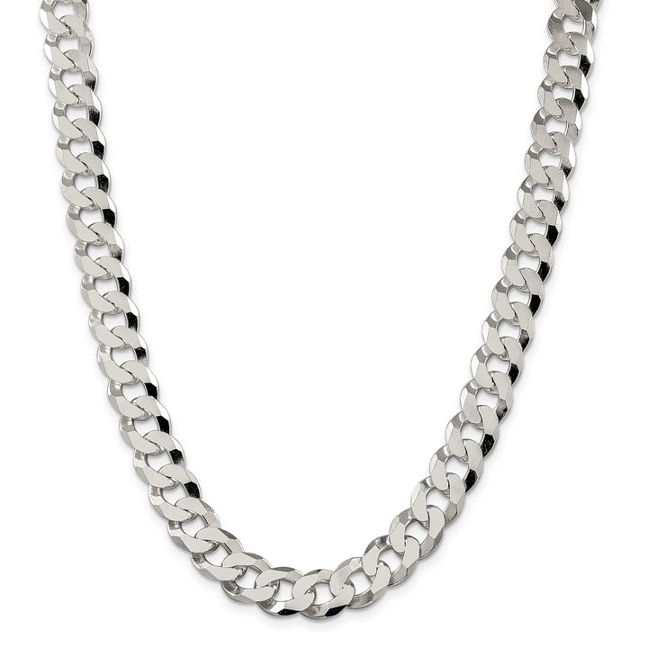 Lovely Rita's Chains Silver 12.30-mm Solid Beveled Link Curb Chain