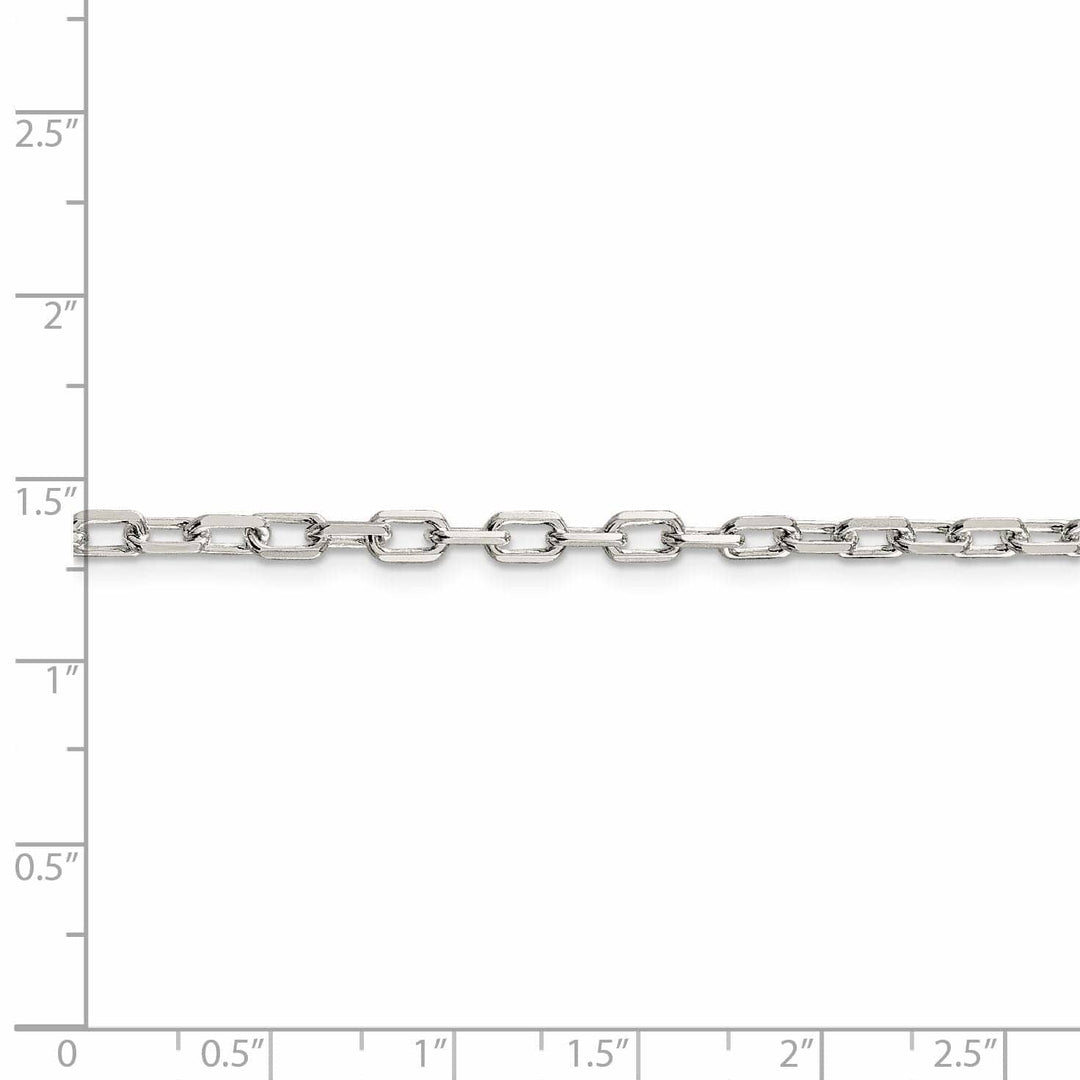 Lovely Rita's Chains Silver 3.50-mm Fancy D.C Open Link Cable Chain