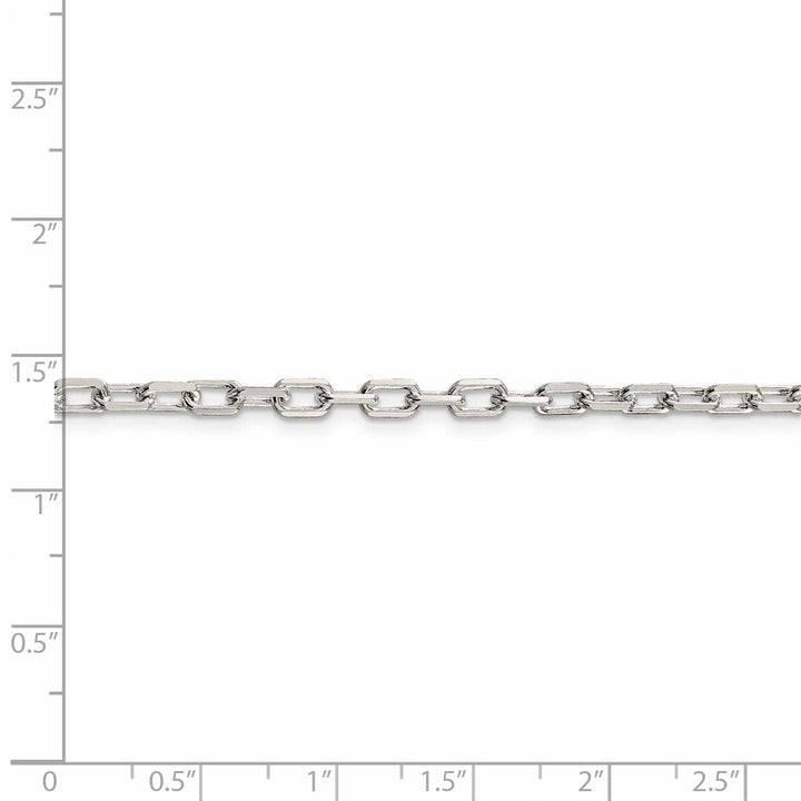 Lovely Rita's Chains Silver 3.50-mm Fancy D.C Open Link Cable Chain