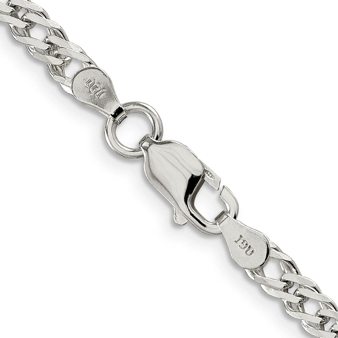 Lovely Rita's Chains Silver 4.00-mm Solid Beveled Link Curb Chain