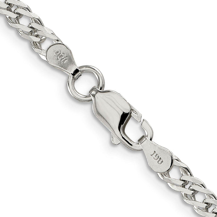 Lovely Rita's Chains Silver 4.00-mm Solid Beveled Link Curb Chain