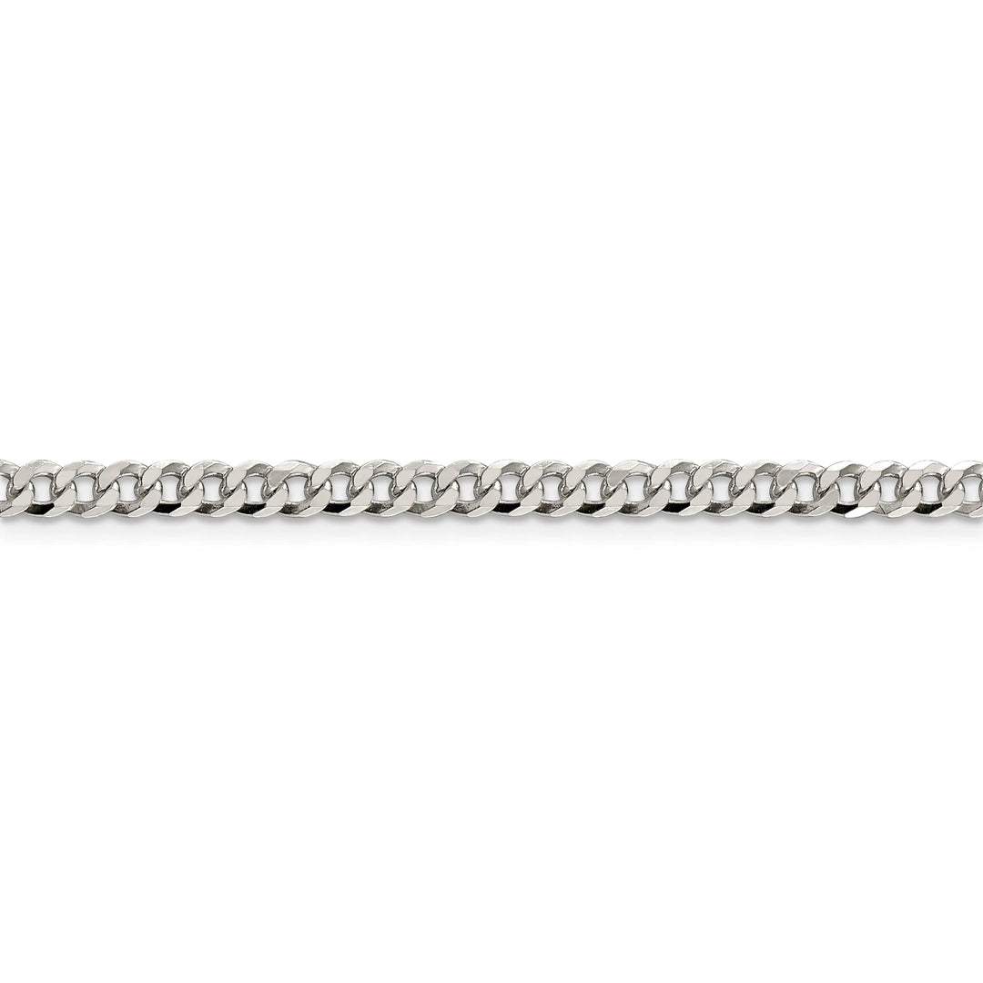 Lovely Rita's Chains Silver 4.00-mm Solid Beveled Link Curb Chain