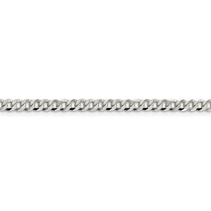 Lovely Rita's Chains Silver 4.00-mm Solid Beveled Link Curb Chain