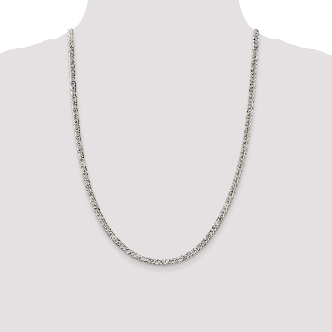 Lovely Rita's Chains Silver 4.25-mm Double 6 Side Flat Fancy Chain