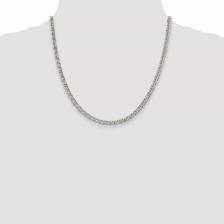 Lovely Rita's Chains Silver 4.25-mm Double 6 Side Flat Fancy Chain