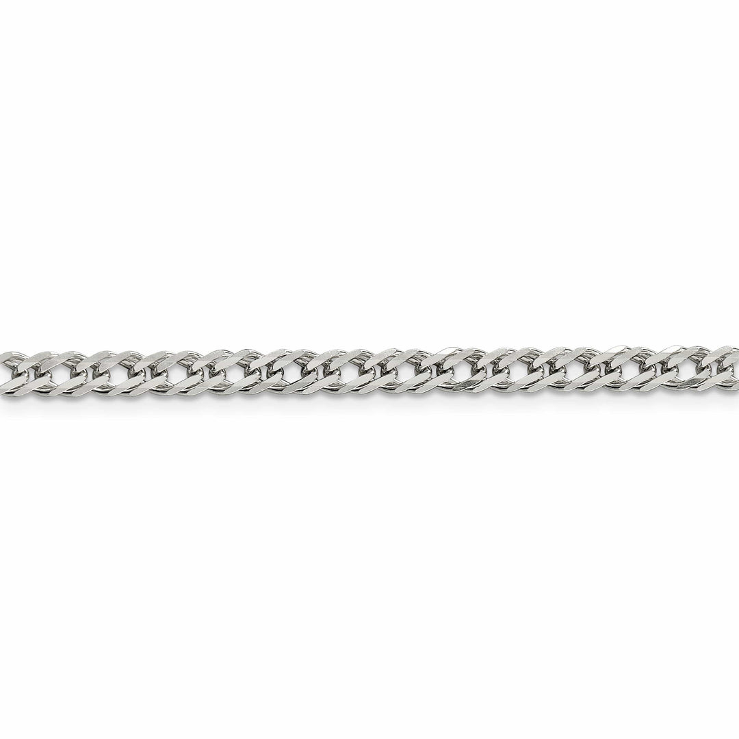 Lovely Rita's Chains Silver 4.25-mm Double 6 Side Flat Fancy Chain