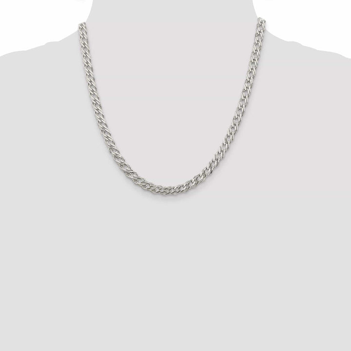 Lovely Rita's Chains Silver 5.25-mm Double 6 Side Flat Fancy Chain