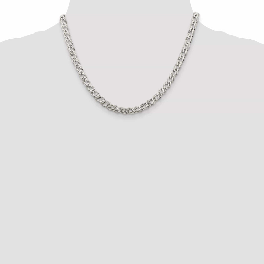Lovely Rita's Chains Silver 5.25-mm Double 6 Side Flat Fancy Chain