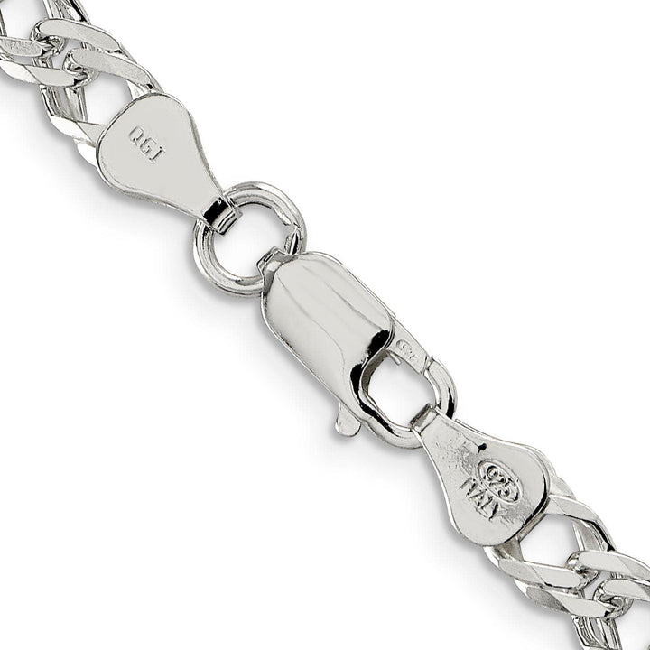 Lovely Rita's Chains Silver 5.25-mm Double 6 Side Flat Fancy Chain