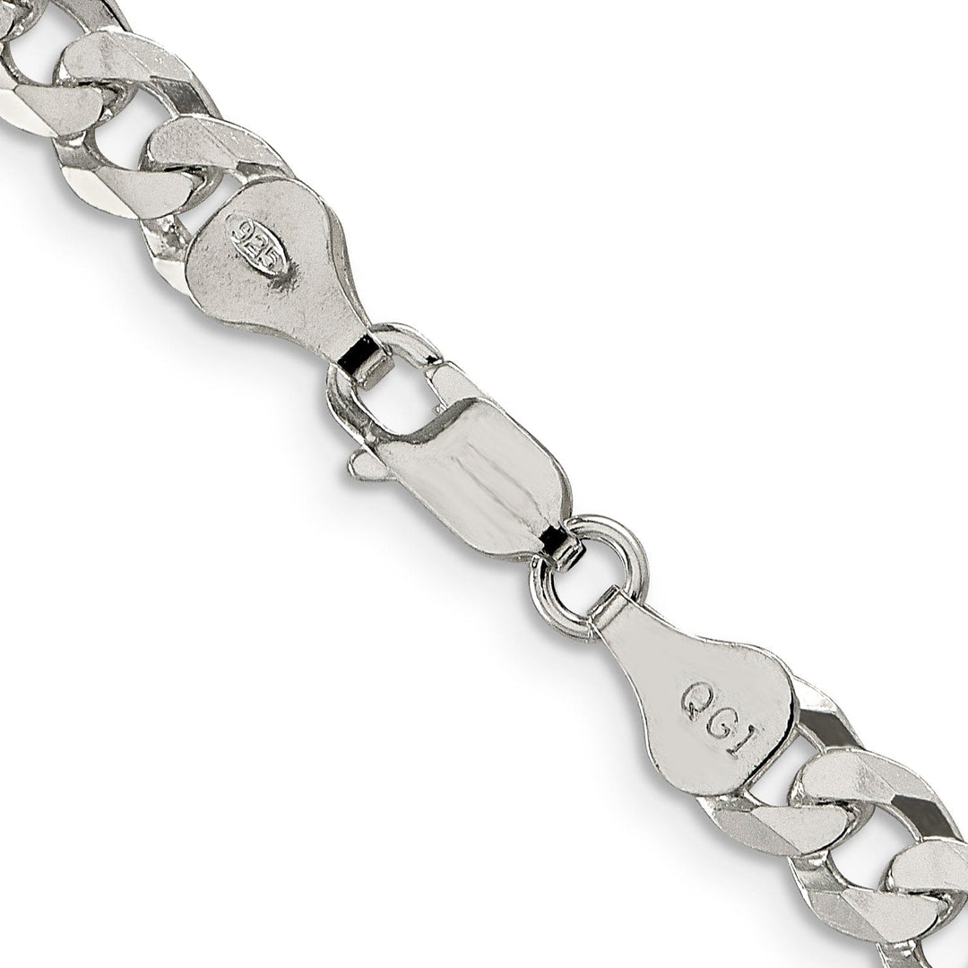 Lovely Rita's Chains Silver 5.50-mm Solid Beveled Link Curb Chain