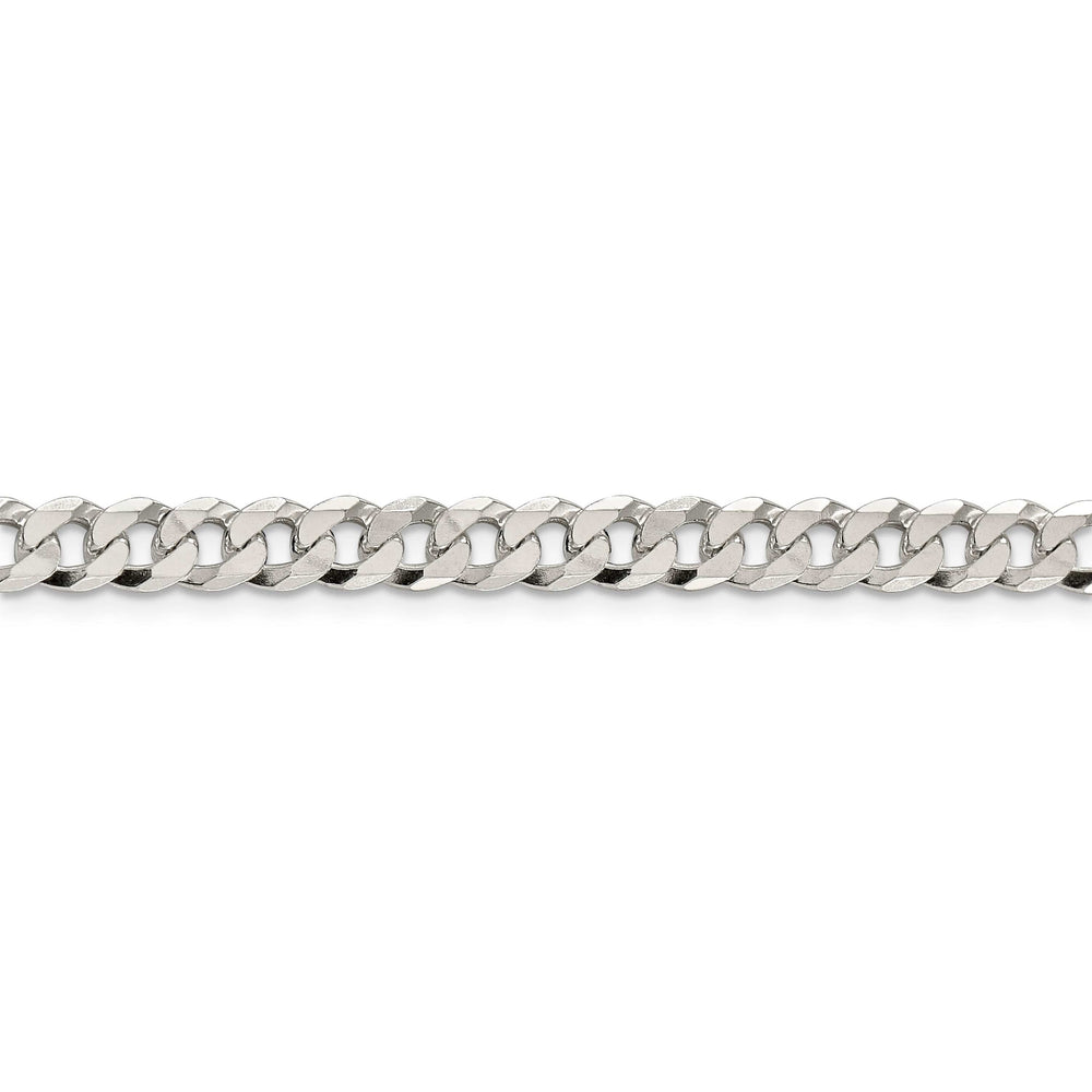 Lovely Rita's Chains Silver 5.50-mm Solid Beveled Link Curb Chain