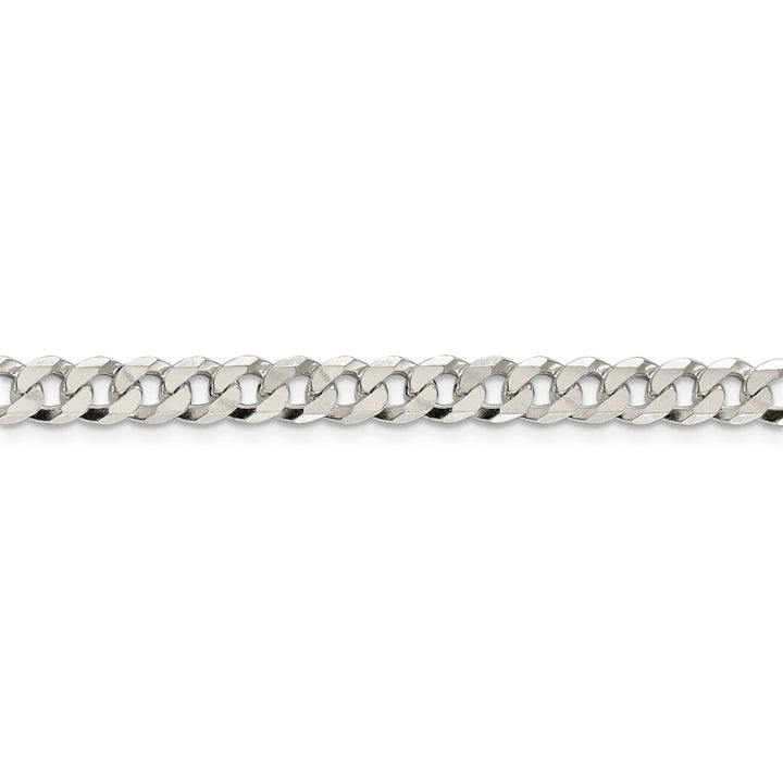 Lovely Rita's Chains Silver 5.50-mm Solid Beveled Link Curb Chain